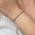 CZ Tennis Sterling Silver 925 Bracelet with Everyday Sparkle