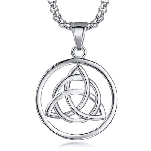 Trinity Knot Titanium Steel Necklace
